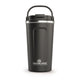 Stainless Steel Double Wall Insulated Coffee Mug with Lid and Handle - 12 oz & 16 oz