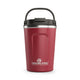 Stainless Steel Double Wall Insulated Coffee Mug with Lid and Handle - 12 oz & 16 oz